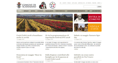 Desktop Screenshot of comune.scandiano.re.it